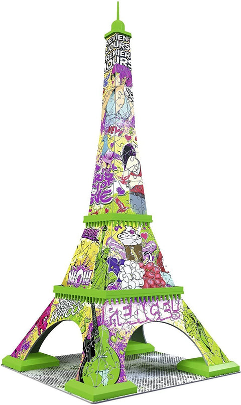 3D Puzzle Eifel Tower Pop Art - RAVENSBURGER dėlionėHOBI.LT 🇱🇹