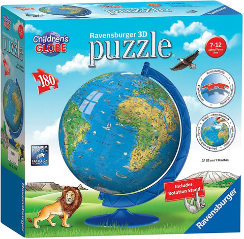 3D Puzzle Globe 180 - RAVENSBURGER dėlionėHOBI.LT 🇱🇹