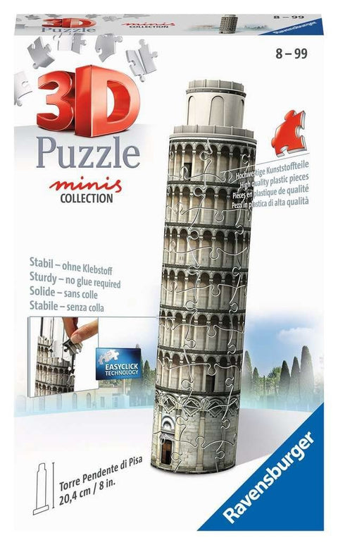 3D Puzzle Mini Building Pisa - RAVENSBURGER dėlionėHOBI.LT 🇱🇹