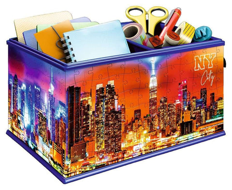 3D Puzzle: NY Skyline Storage Box - RAVENSBURGER dėlionėHOBI.LT 🇱🇹