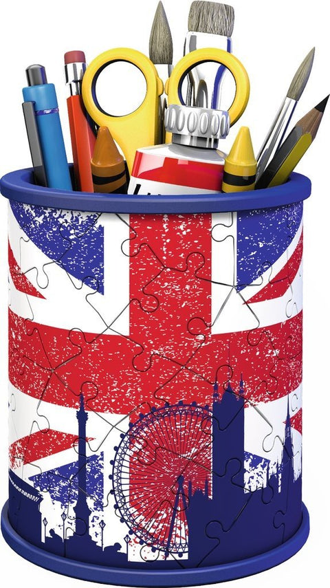 3D Puzzle: Pencil Holder UK - RAVENSBURGER dėlionėHOBI.LT 🇱🇹