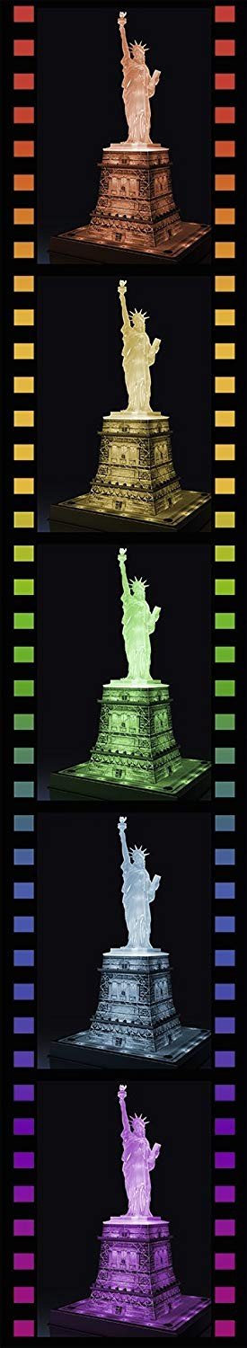 3D Puzzle Statue of Liberty With Lights - RAVENSBURGER dėlionėHOBI.LT 🇱🇹