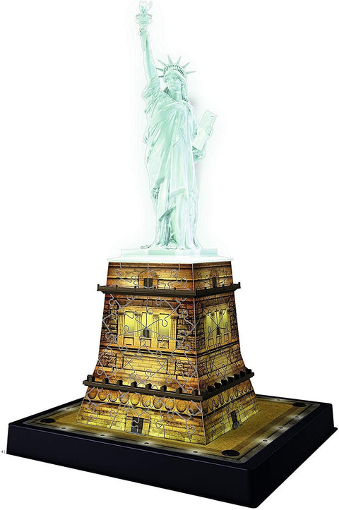 3D Puzzle Statue of Liberty With Lights - RAVENSBURGER dėlionėHOBI.LT 🇱🇹