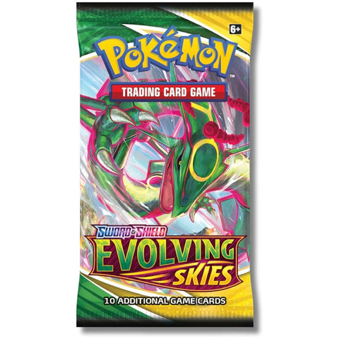 Pokémon Evolving Skies papildymo pakelis – 10 kortų boosteris