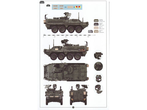 3R Model Stryker M1127 RV 2in1 1/72 plastikinis surinkimo rinkinys