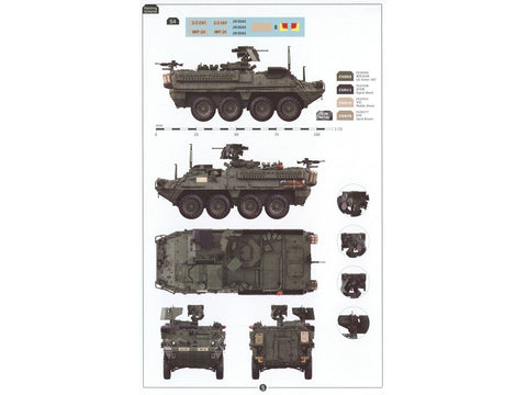 3R Model Stryker M1127 RV 2in1 1/72 plastikinis surinkimo rinkinys