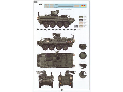 3R Model Stryker M1127 RV 2in1 1/72 plastikinis surinkimo rinkinys