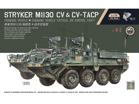 M1130 Stryker CV & CV-TACP 1/72 surenkamas plastikinis rinkinys 1+1 (3R)