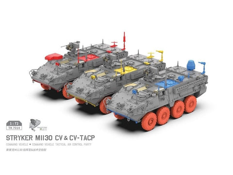 M1130 Stryker CV & CV-TACP 1/72 surenkamas plastikinis rinkinys 1+1 (3R)