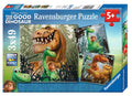 3x49 Puzzle The Good Dinosour - RAVENSBURGER dėlionėHOBI.LT 🇱🇹