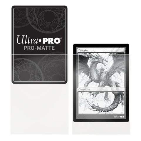 Skaidrios matinės kortų įmautės Pokémon ir MTG kortoms, 50 vnt., Ultra PRO