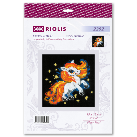 Fiery Foal. Siuvinėjimo rinkinys iš RIOLIS Nr.: 2292