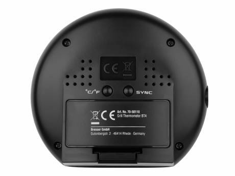 Bluetooth grilio termometras mėsai – temperatūra telefone iki 30 m