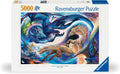 Ravensburger dėlionė „Drakonai dieną ir naktį“, 5000 det.