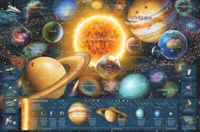 Ravensburger dėlionė Kosmoso odisėja, 5000 detalių