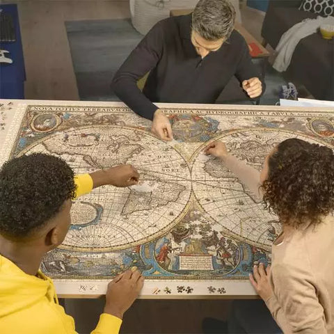 Ravensburger dėlionė Senovinis pasaulio žemėlapis, 5000 detalių