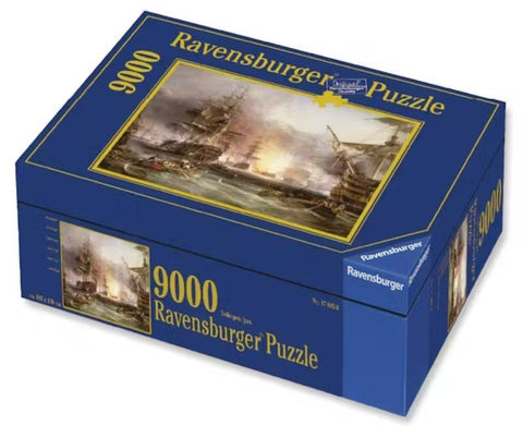 Ravensburger dėlionė Alžyro bombardavimas, 9000 detalių