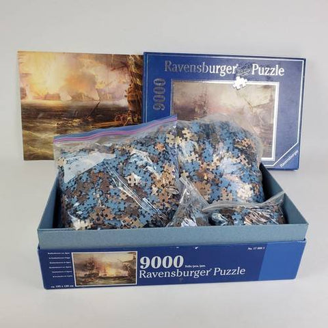 Ravensburger dėlionė Alžyro bombardavimas, 9000 detalių