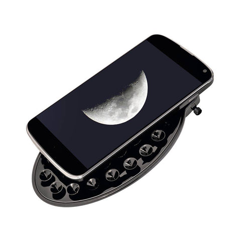 Niutono reflektorinis teleskopas 76/700 AZ su telefono adapteriu pradedantiesiems