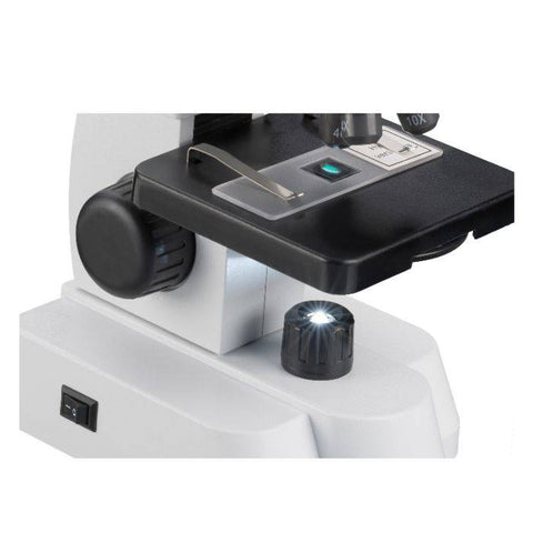 Mikroskopas vaikams Bresser Junior 40x–640x, baltas