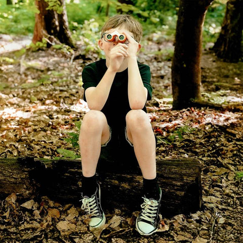 Vaikiški žiūronai 6x21 Junior, oranžiniai
