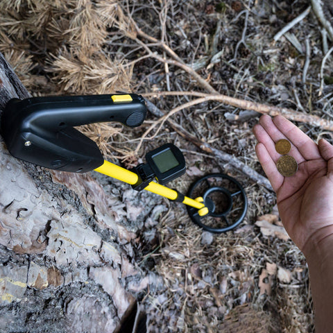 National Geographic vaikų metalo detektorius su LCD, atsparus vandeniui, 12 cm