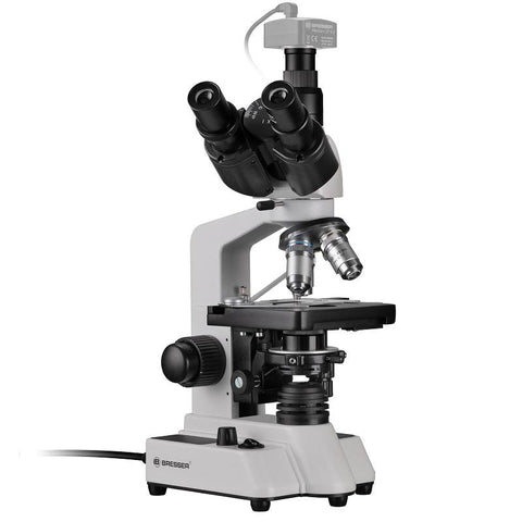 Bresser Researcher Trino trinokuliarinis biologinis mikroskopas 40x–1000x