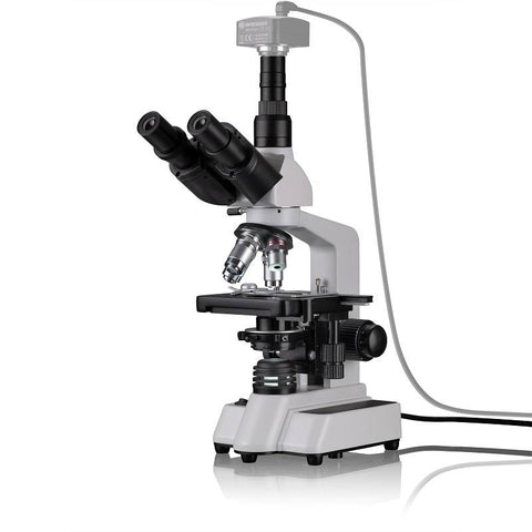Bresser Researcher Trino trinokuliarinis biologinis mikroskopas 40x–1000x