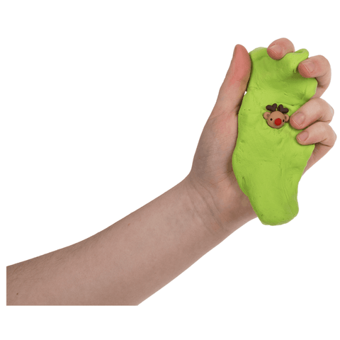 Kalėdinis slime žaislas – sniego senis, eglutė arba kepurė
