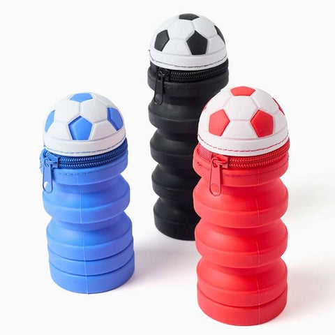 Silikoninis ištempiamas penalas „Futbolas“, 11–18 cm