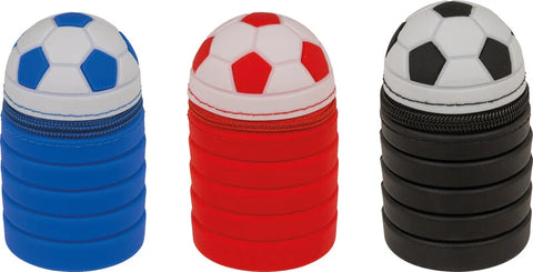 Silikoninis ištempiamas penalas „Futbolas“, 11–18 cm