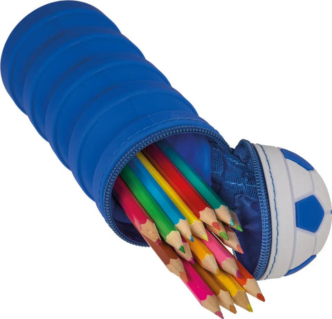Silikoninis ištempiamas penalas „Futbolas“, 11–18 cm