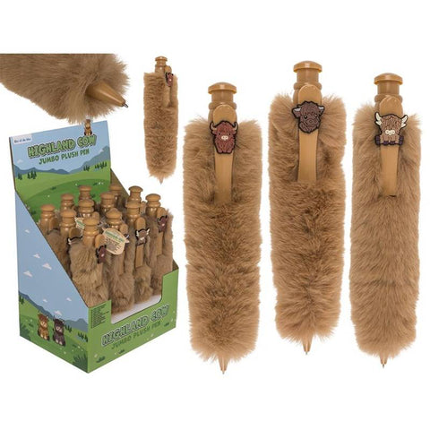 Pliušinis mega tušinukas Škotijos kalnų karvė, 28 cm