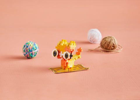Plus Plus mini konstruktorius Katytė – 37 detalių rinkinys