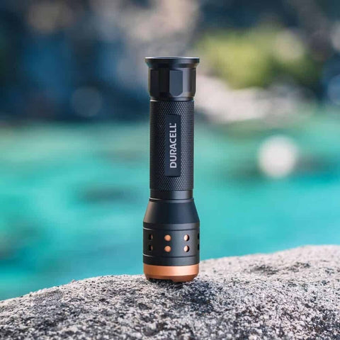 Duracell fokusuojamas LED žibintuvėlis 550 lm, aliuminis IPX4