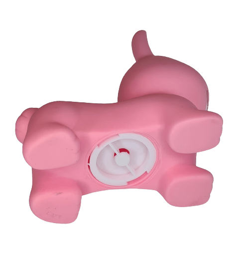 Rožinė zuikio taupyklė vaikams „Jumpy“ – žavinga dovana 14 cm