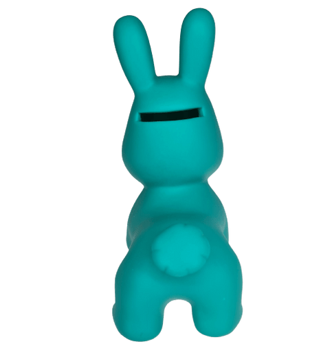 Žalia Zuikio taupyklė „Jumpy“ vaikams – dekoratyvi dovana 14 cm