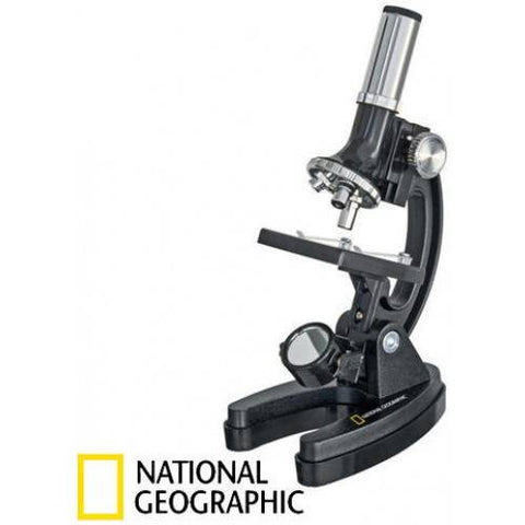 National Geographic mikroskopas 300–1200x su LED – pradedantiesiems tyrinėtojams