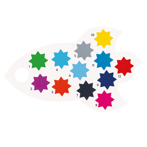 Tapyba pagal skaičius: Kosmosas – Floss & Rock spalvinimo knygelė 5+