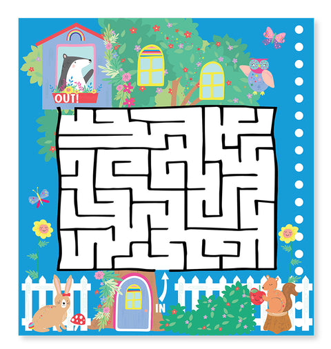 Floss & Rock Vaivorykštės fėja – daugkartinė vandens užduočių knygelė 3+