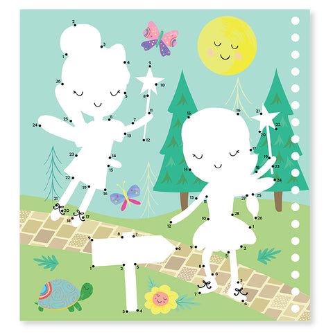 Floss & Rock Vaivorykštės fėja – daugkartinė vandens užduočių knygelė 3+