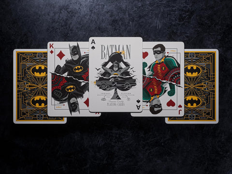 Batman 85-mečio kolekcinės žaidimo kortos – prabangi pokerio kaladė