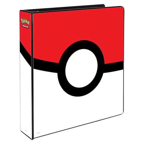 Pokémon kortų segtuvas Poké Ball 3 žiedų albumas kolekcijai