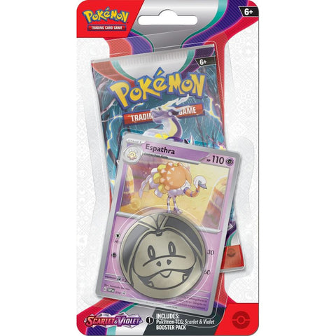 Pokémon TCG Scarlet & Violet Espathra blisteris (EN papildymas)