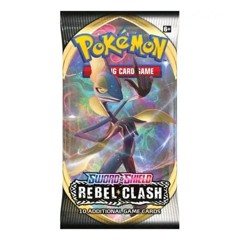 Pokémon TCG Sword & Shield: Rebel Clash papildymo pakelis (10 kortų, EN) 1 vnt.