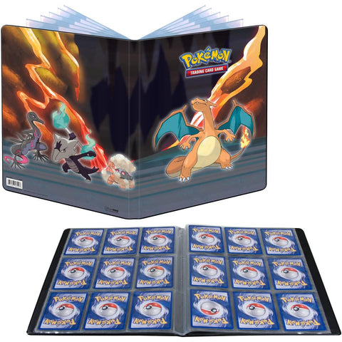 Pokémon Scorching Summit 9 kišenių kortų albumas Ultra PRO, 180 kortų