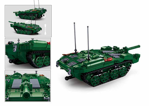 Sluban Stridsvagn 103 karinio tanko blokelių konstruktorius, 692 det., 6+