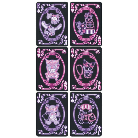 Bicycle Kuromi žaidimo kortos – Sanrio kolekcionieriams ir pokeriui