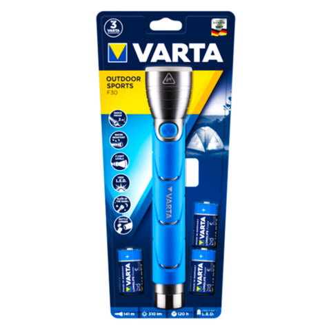 Varta Outdoor Sports F30 350 lm vandeniui atsparus LED prožektorius