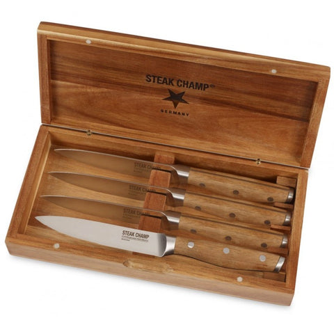 4vnt Peilių Rinkinys Steak Champ